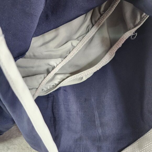 Soffe Juniors Navy White & Gray Running Shorts 4.5" Inseam Size M - Picture 5 of 12